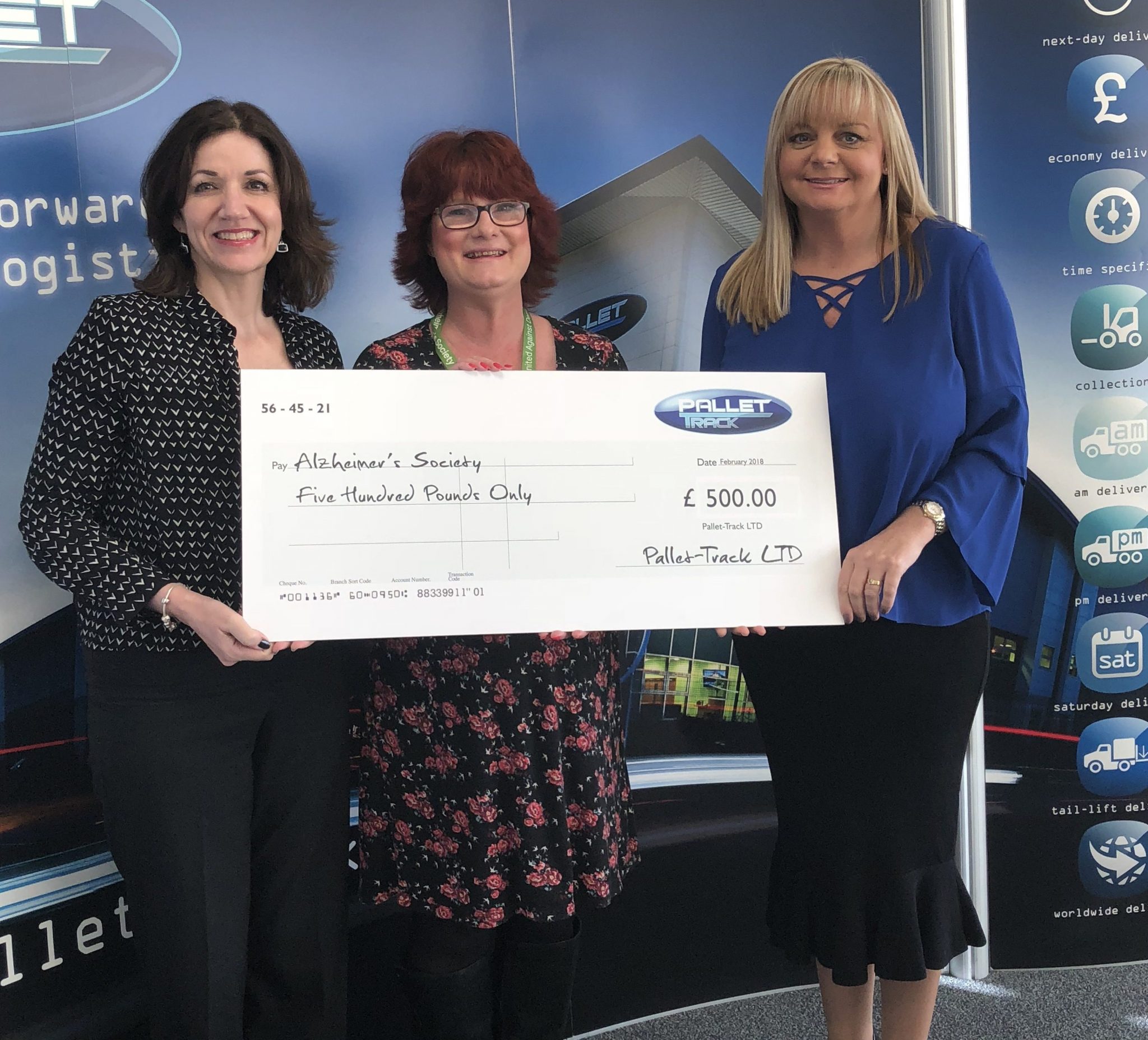 Charities benefit from Pallet-Track’s ‘Casual Friday’ thumbnail image