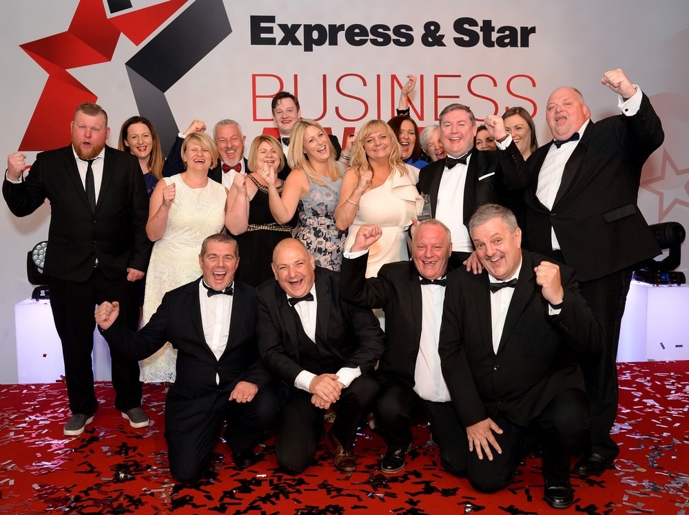We won the big one! Pallet-Track takes home Express and Star Business of the Year prize thumbnail image