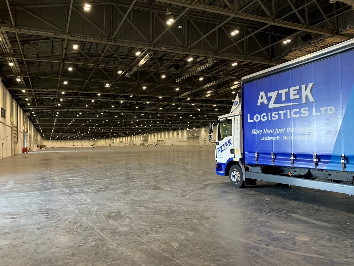 Pallet-Track on the road helping the NHS thumbnail image