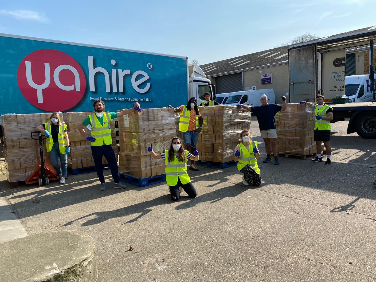 LT Baldwin Transport feeding the front line and supporting the community thumbnail image