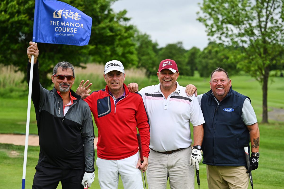 Pallet-Track golf day raises £5,100 for Believe to Achieve thumbnail image