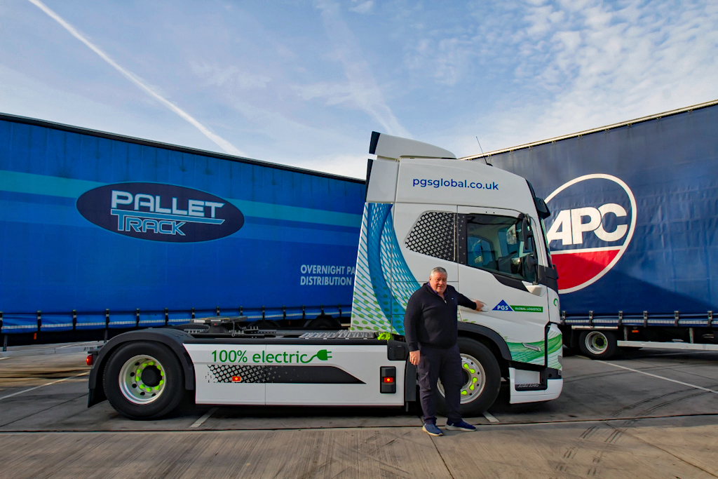 PGS is first Birmingham firm to add fully-electric HGV to fleet thumbnail image