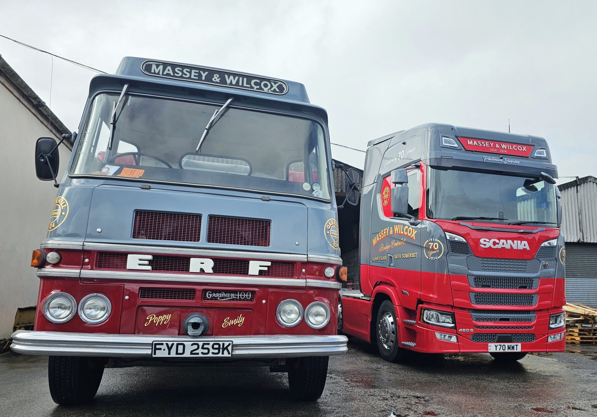 Massey Wilcox celebrates 70 years in business with special livery thumbnail image