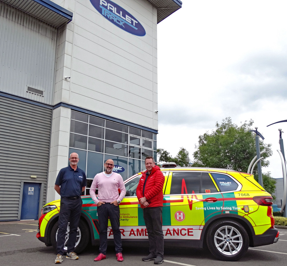 Pallet-Track pledges £75k for air ambulance missions thumbnail image