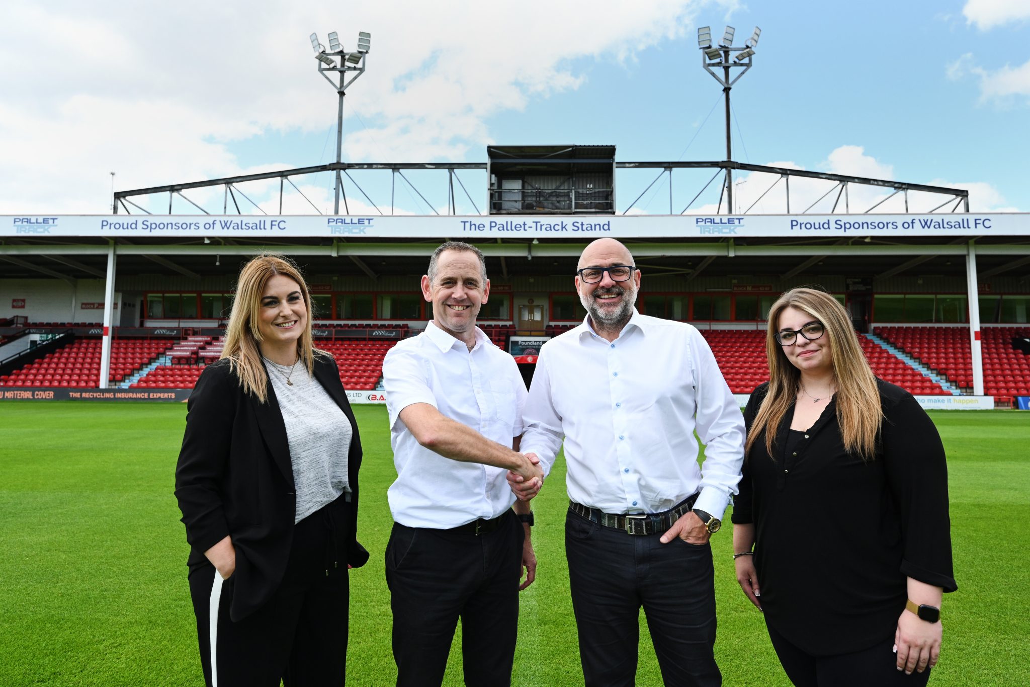 Pallet-Track announces main stand sponsorship deal with Walsall FC thumbnail image