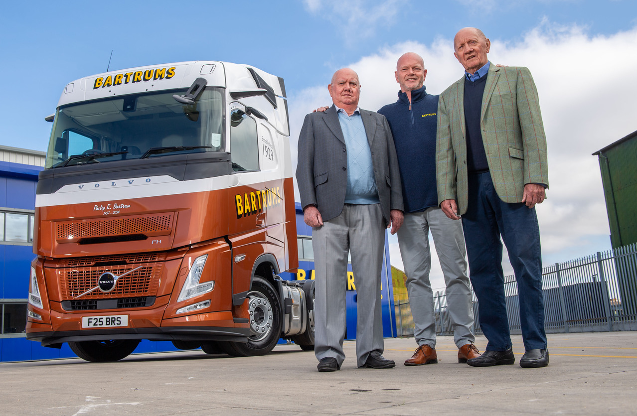 Truck tribute to driving force behind Bartrums’ success thumbnail image