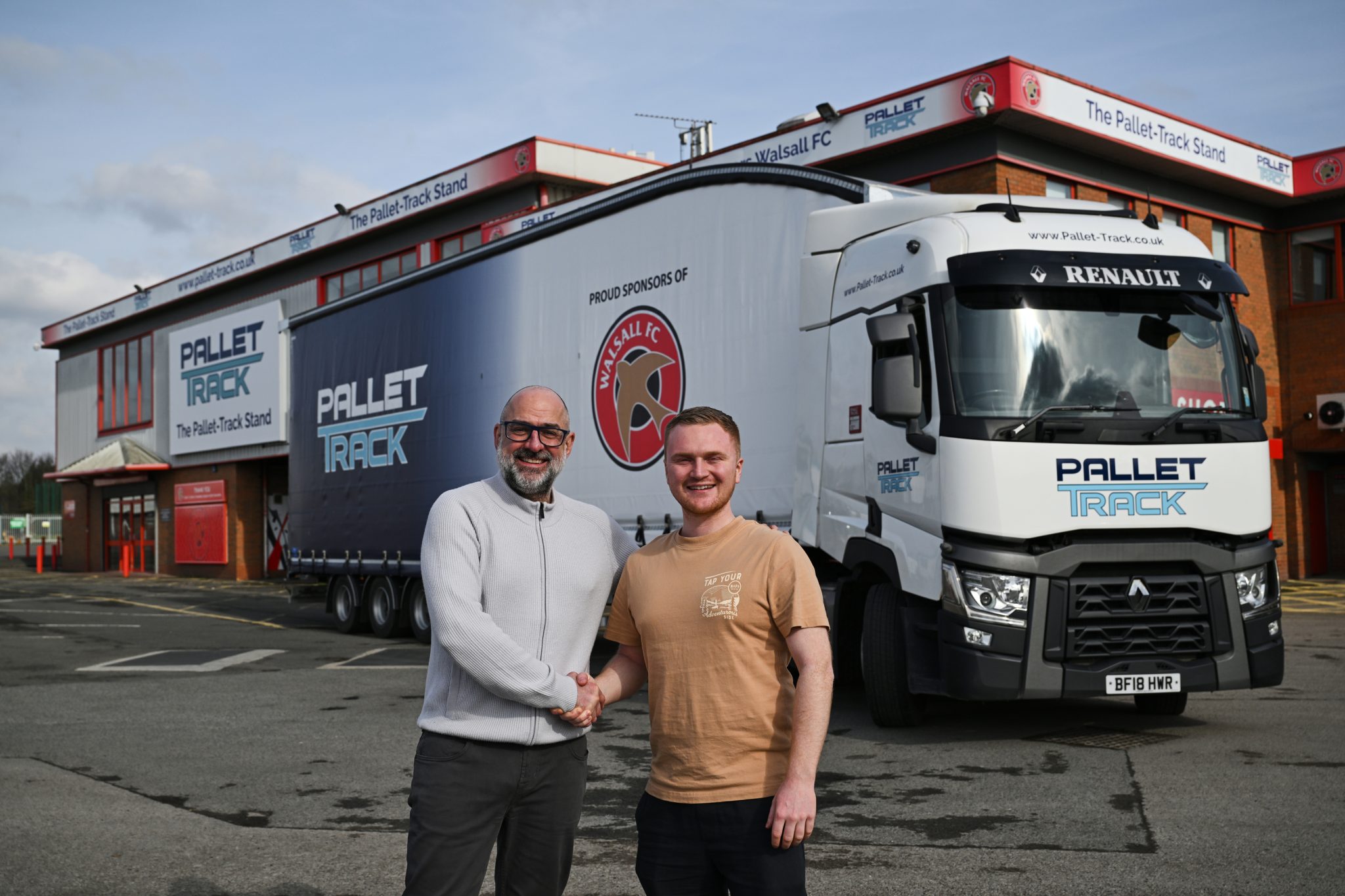 Pallet-Track nets major partnership with Walsall FC thumbnail image