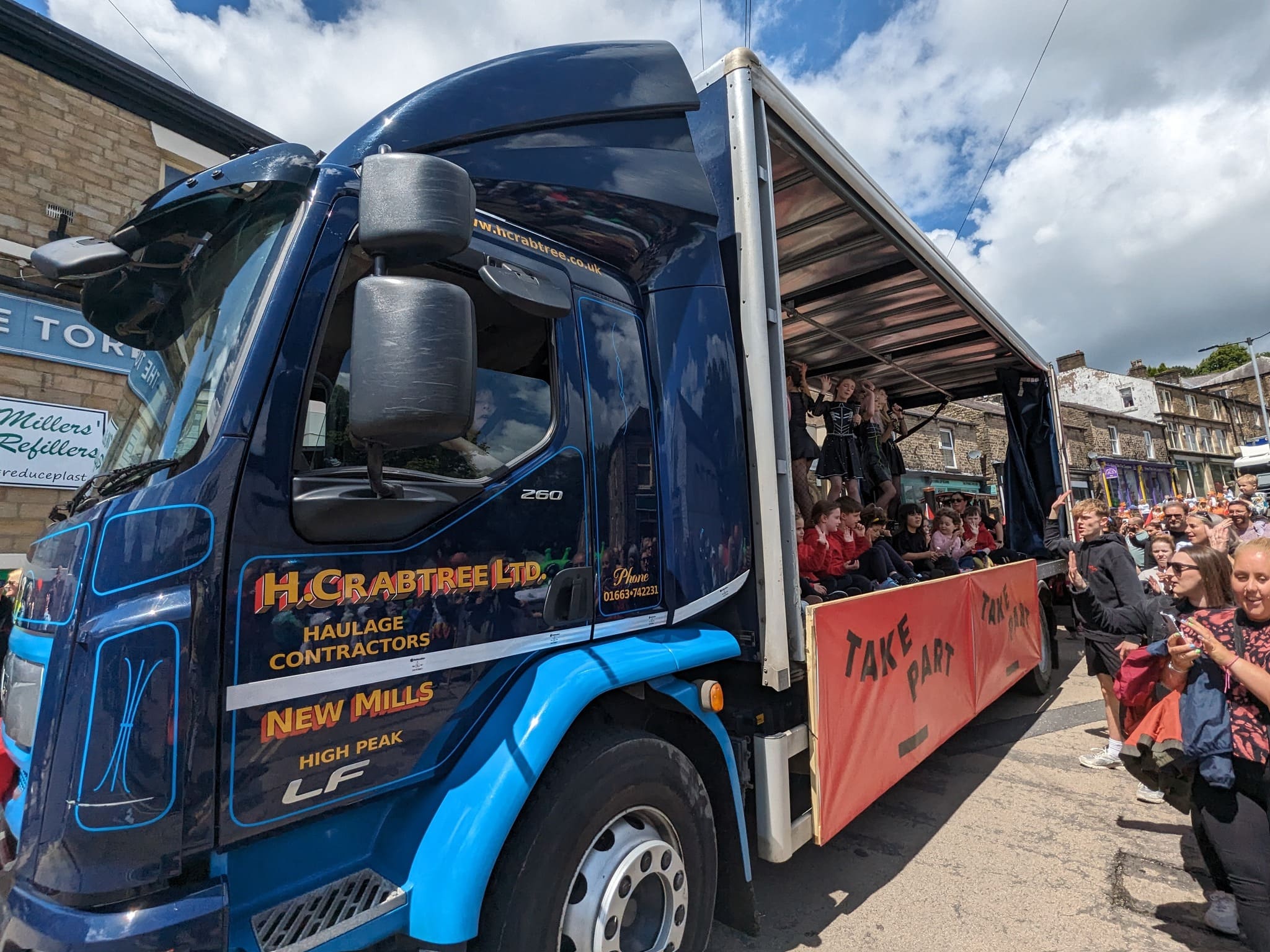 Community-minded logistics company supports New Mills locals thumbnail image